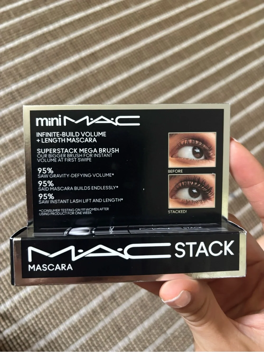 MAC Cosmetics Stack Mascara & Estée Lauder Mascara NEW UNUSED